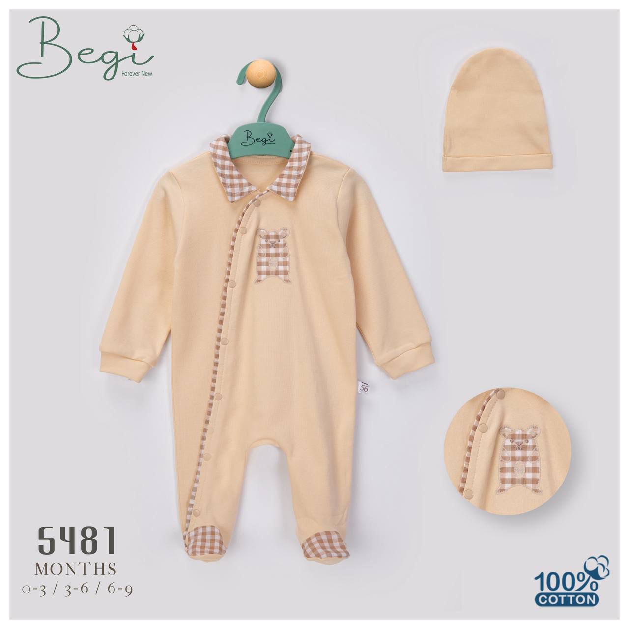 BEGİ-5481 BEGİ PİTİKARELİ TULUM