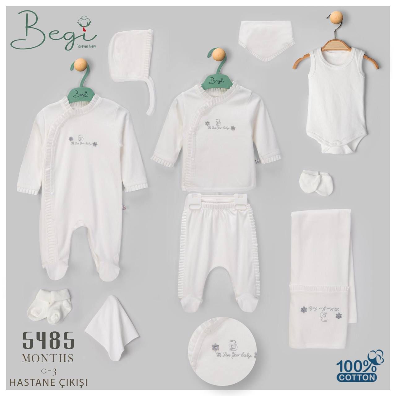 BEGİ-5485 PİLELİ 10 LU SET